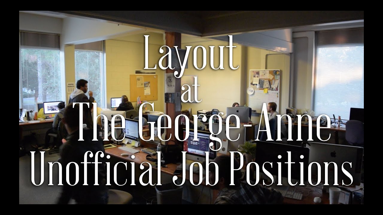 Layout at The George-Anne- Unofficial Job Positions