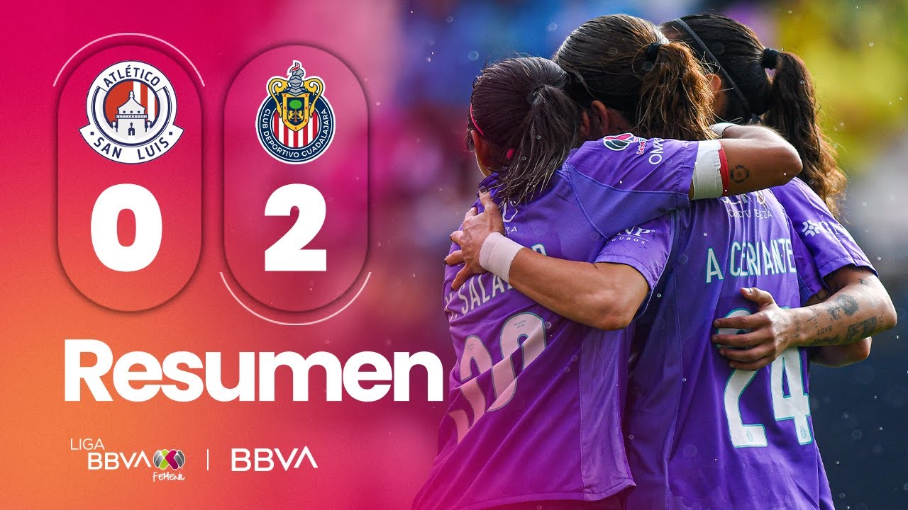 ATL&Eacute;TICO DE SAN LUIS 0-2 CHIVAS J1 |&nbsp;&iexcl;Doblete de 'Licha'! |&nbsp;Apertura 2025