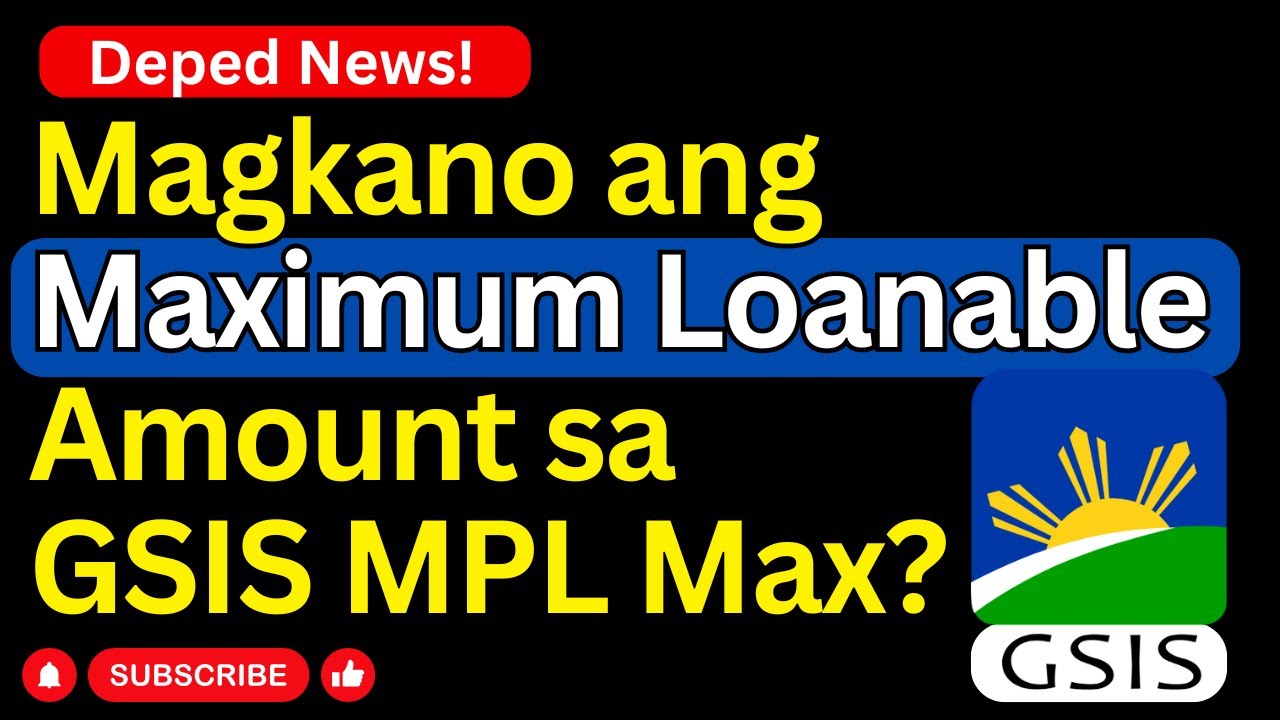 How much can you loan in the GSIS buyout program?