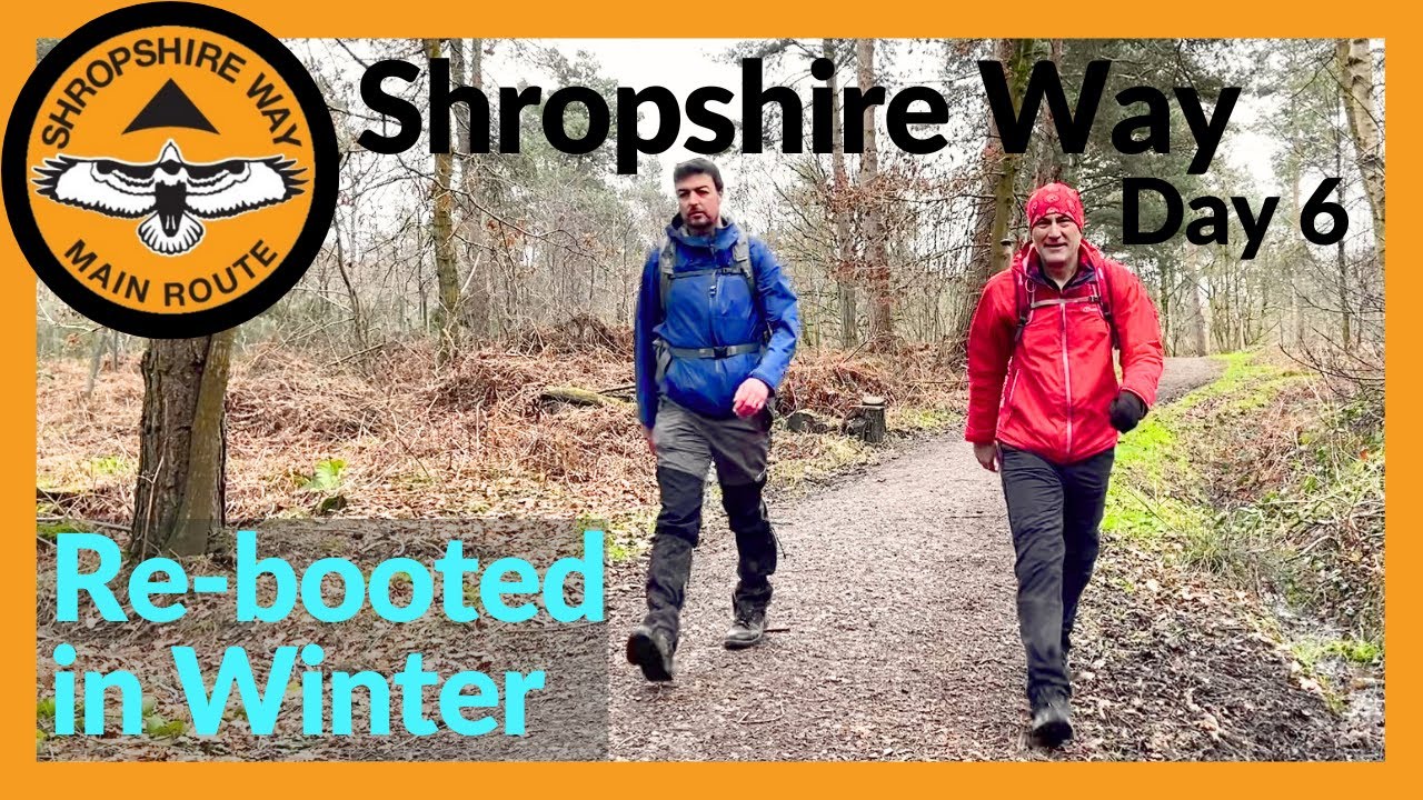 Day 6 Re-Booted to Shrewsbury in Winter - Shropshire Way - River Rat Jimmy, Kelly Joe Phelps