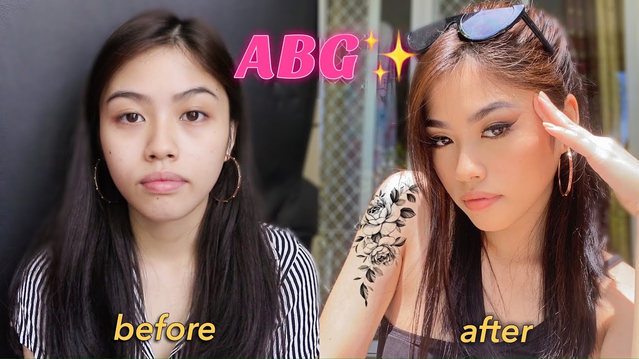 TURNING MYSELF INTO AN ABG (asian baby girl) *quarantine transformation* | Philippines | Shaine