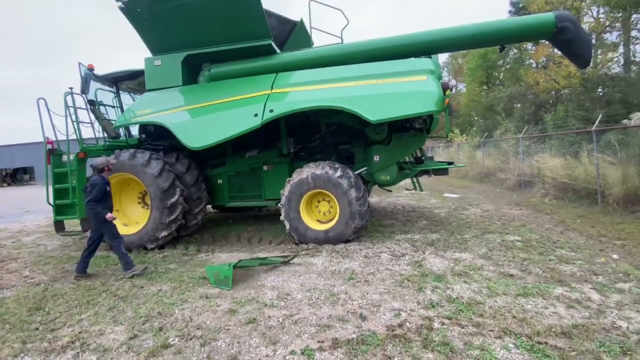 Выявилась не большая проблема при осмотре 2013 John Deer S680