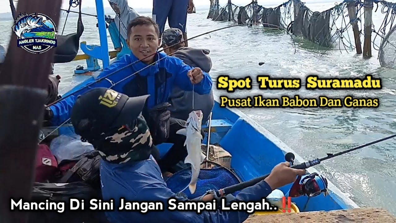 Mancing Di Turus Suramadu - Awas Lengah Dikit Joran Full Set Bisa Ikut Hanyut‼️