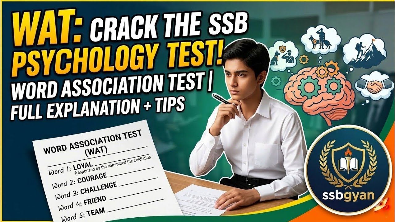 WAT PRACTICE SET 2 .SSB INTERVIEW M WAT KESE KARE . HOW TO DO WAT .WHAT IS WAT IN SSB INTERVIEW .