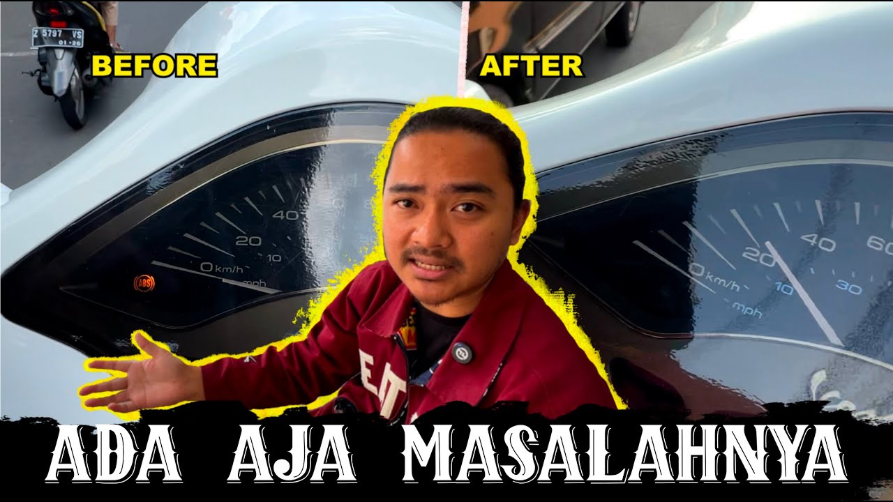 Sensor Indikator ABS Nyala Terus Dan Speedometer Vespa Matic Mati - Cara Benerin - Primavera