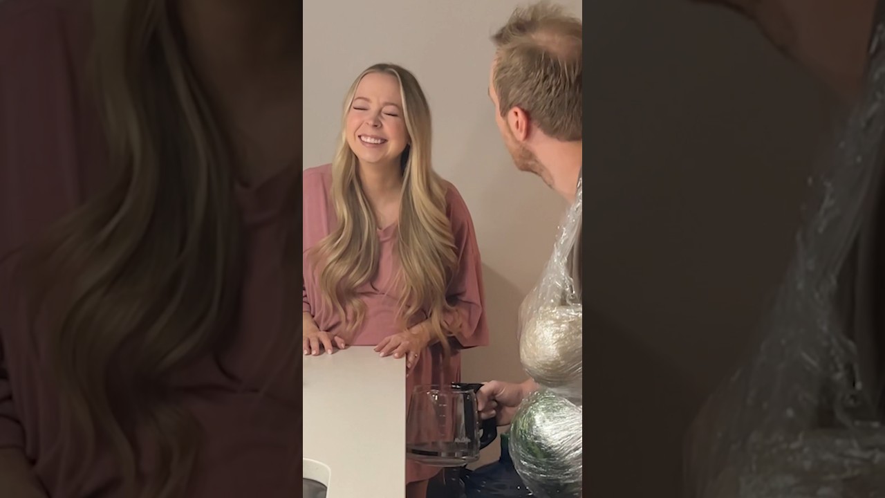 Она сделала меня беременной АРБУЗОМ! 🫃🏼😂 #kayandtayofficial #пары #беременность