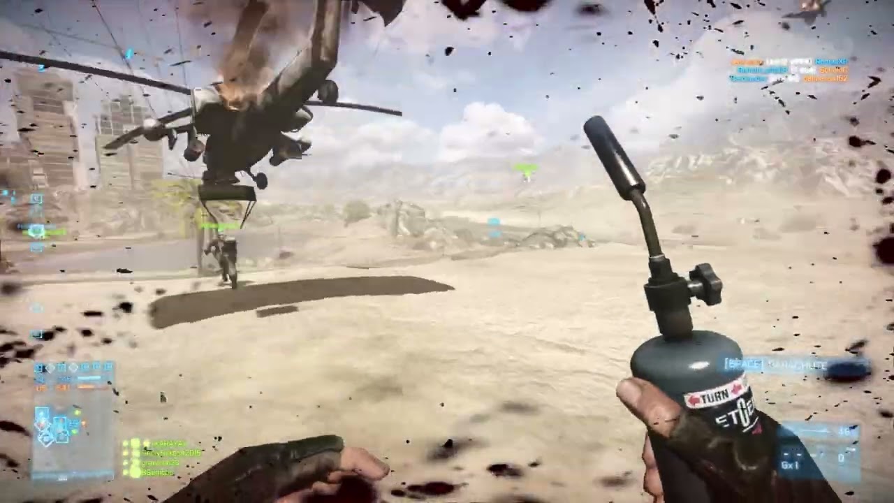 Battlefield 3 Gulf of Oman Attack Helicopter gameplay 116-1