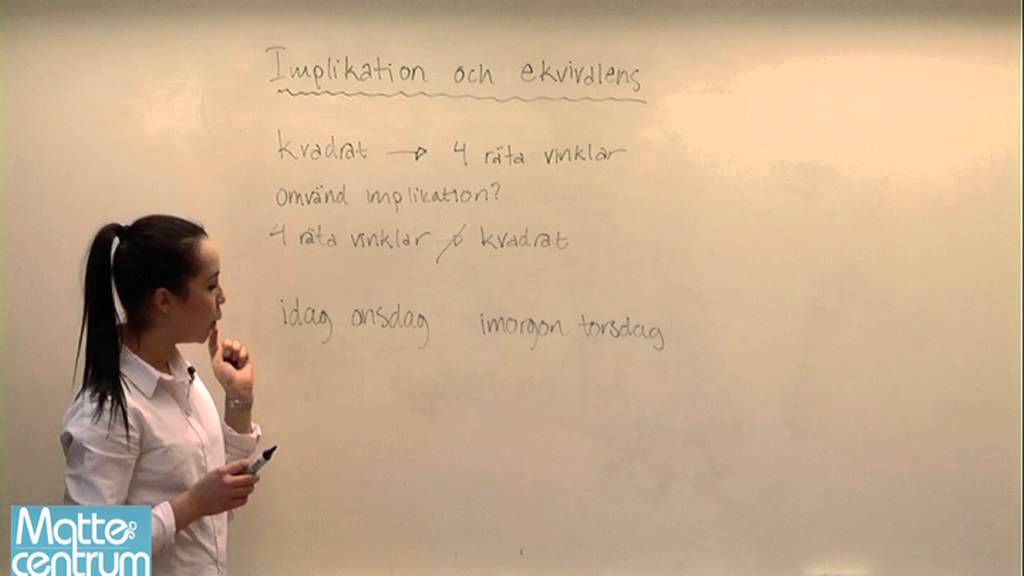 Implikation och ekvivalens