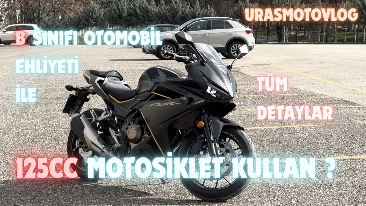 B Sınıfı Ehliyet İle 125 CC Motosiklet Kullanımı | Tüm Detaylar| Urasmotovlog