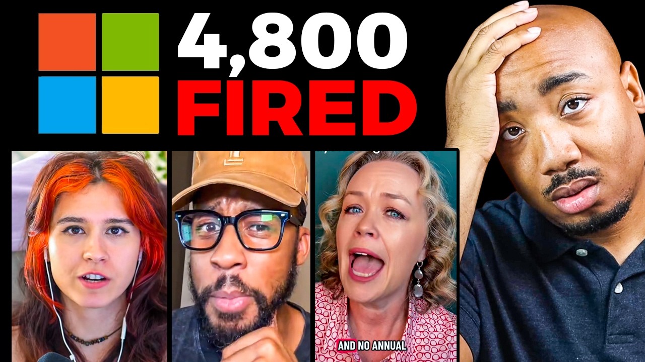 Microsoft Just Fired 4,800 People Overnight (Employees Furious)