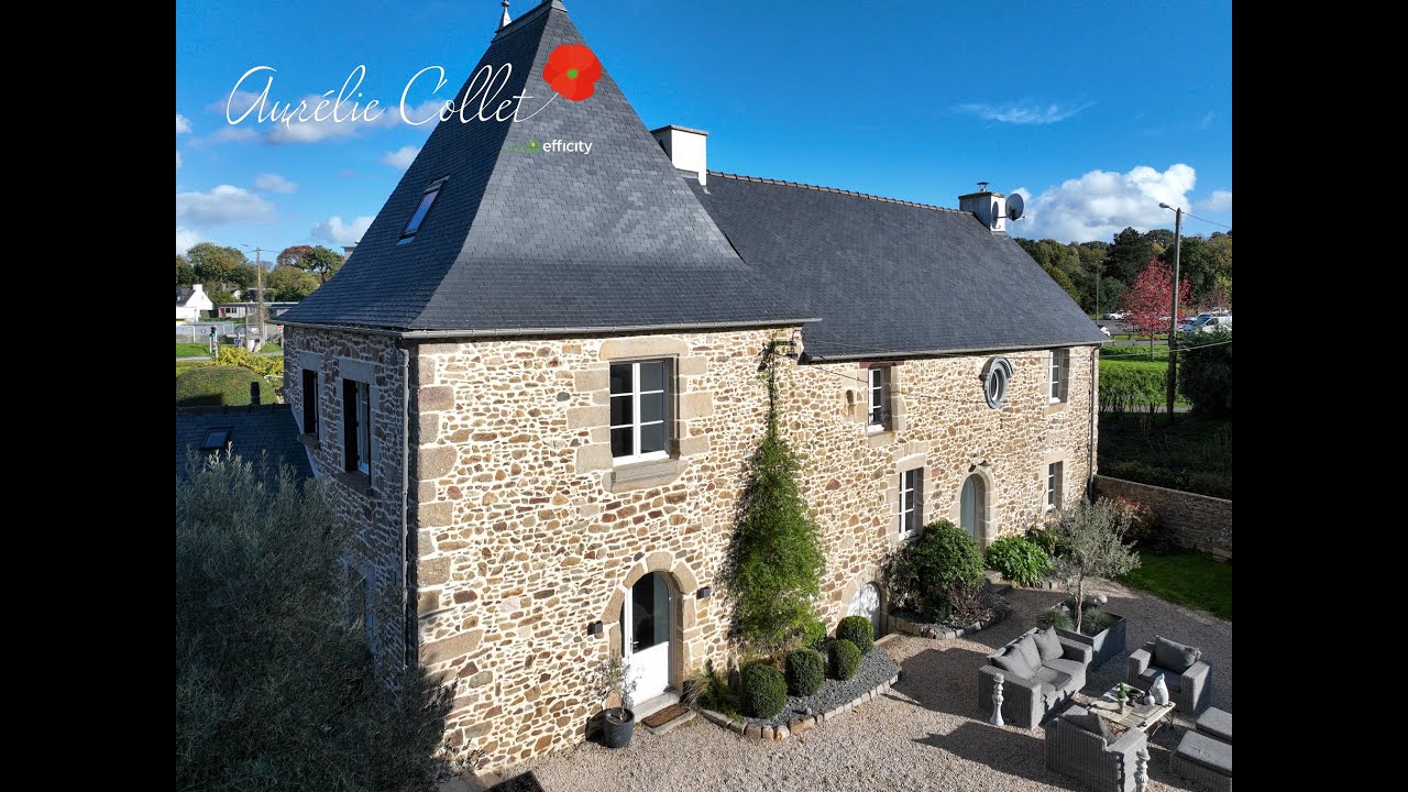 Belle demeure en pierre rénovée à Lamballe - Côtes d'Armor
