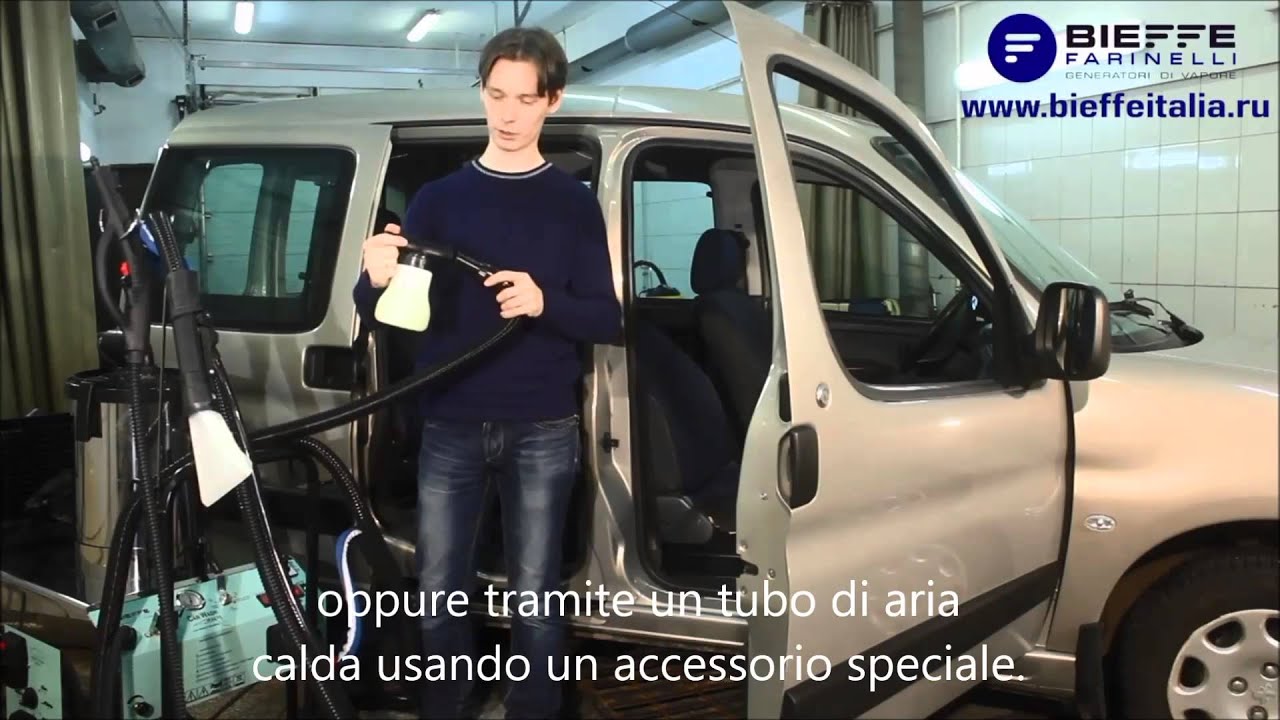 Tutorial lavainterni a vapore CarWash Bieffe Farinelli