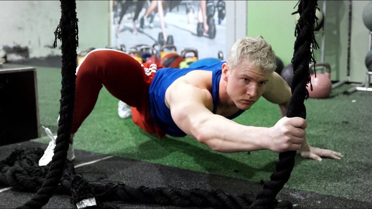Lizard Crawl and Rope Climb for a Complete Upper Body Workout