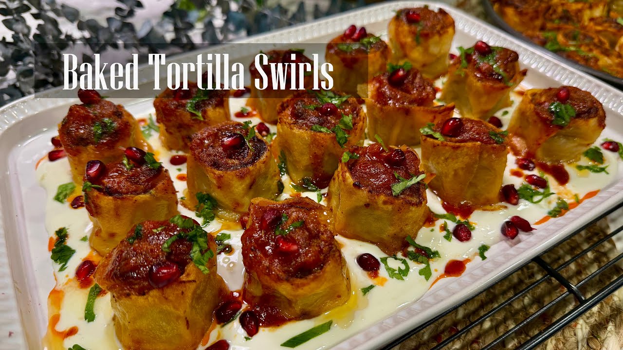Baked Tortilla Rolls || Beef Tortilla Pinwheels || Tortilla Roll Ups with meat Ramadan Recipe - RKC