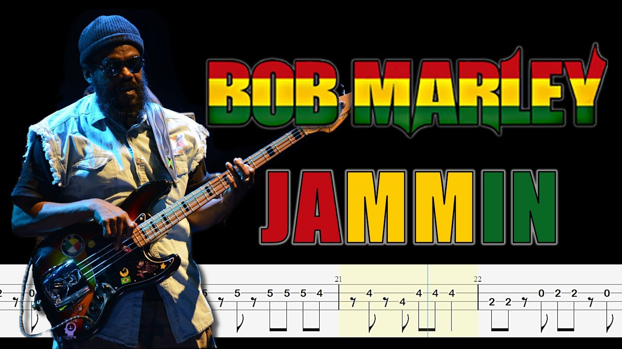 Bob Marley - Jamming (Bass Line + Tabs + Notation) By 