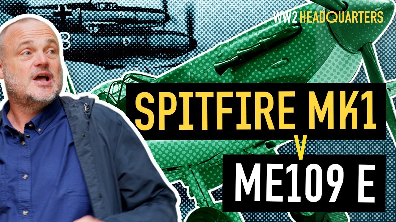 Spitfire Mk1 vs Me109E FACE-OFF! Legendary Battle of Britain Aircraft