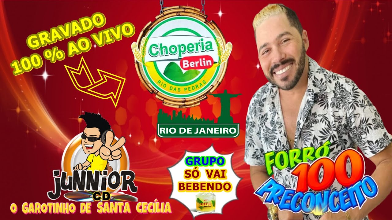 FORRÓ 100 PRECONCEITO NA CHOPERIA BERLIN - RJ