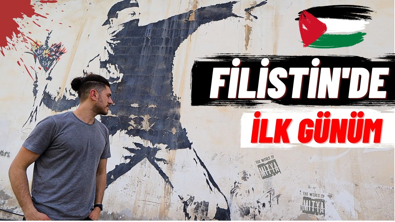 Tehlikenin İçine, Filistin topraklarına Giriş Yaptım!( Betlehem'de Yaşam Nasıl? )-140 🇵🇸