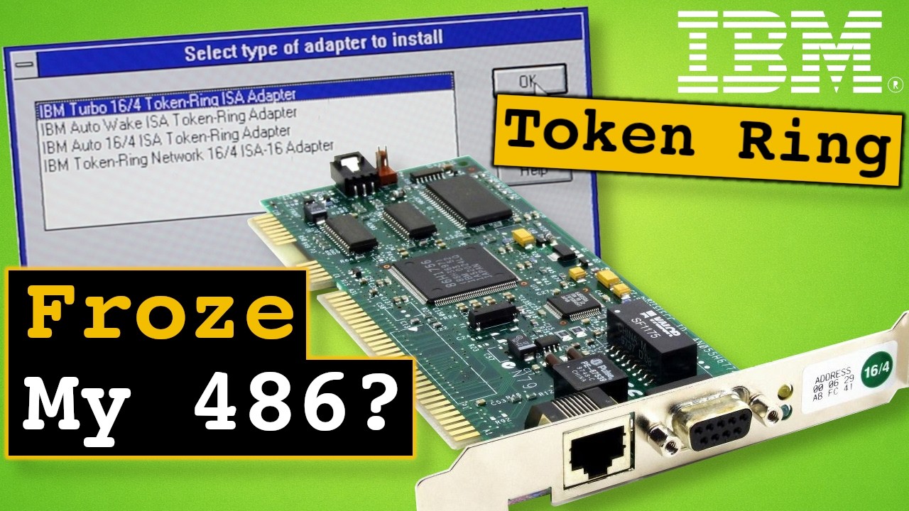 Building a Retro Token Ring Network with Windows NT and Windows 95 (Part 2)