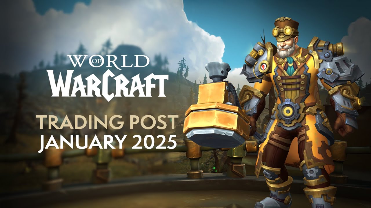 WoW Trading Post Rewards - January 2025: Exclusive Mounts, Transmogs Sets, Weapons & More!
