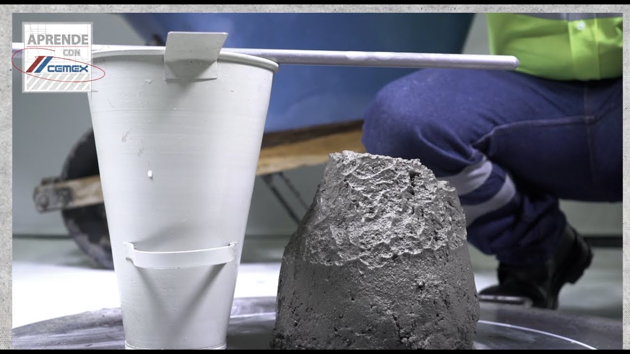 Asentamiento o revenimiento del concreto - Aprende con CEMEX