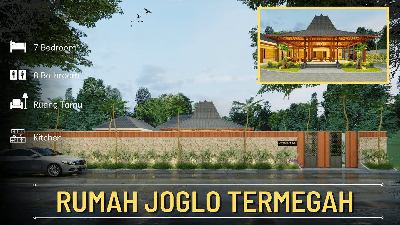 RUMAH JOGLO MEGAH DAN PRESTISIUS BIKIN NAIK LEVEL