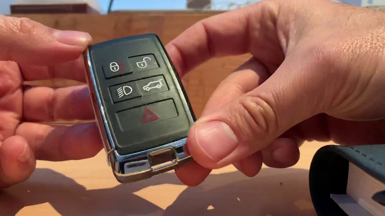 Замена батареи брелока Land Rover Discovery 5