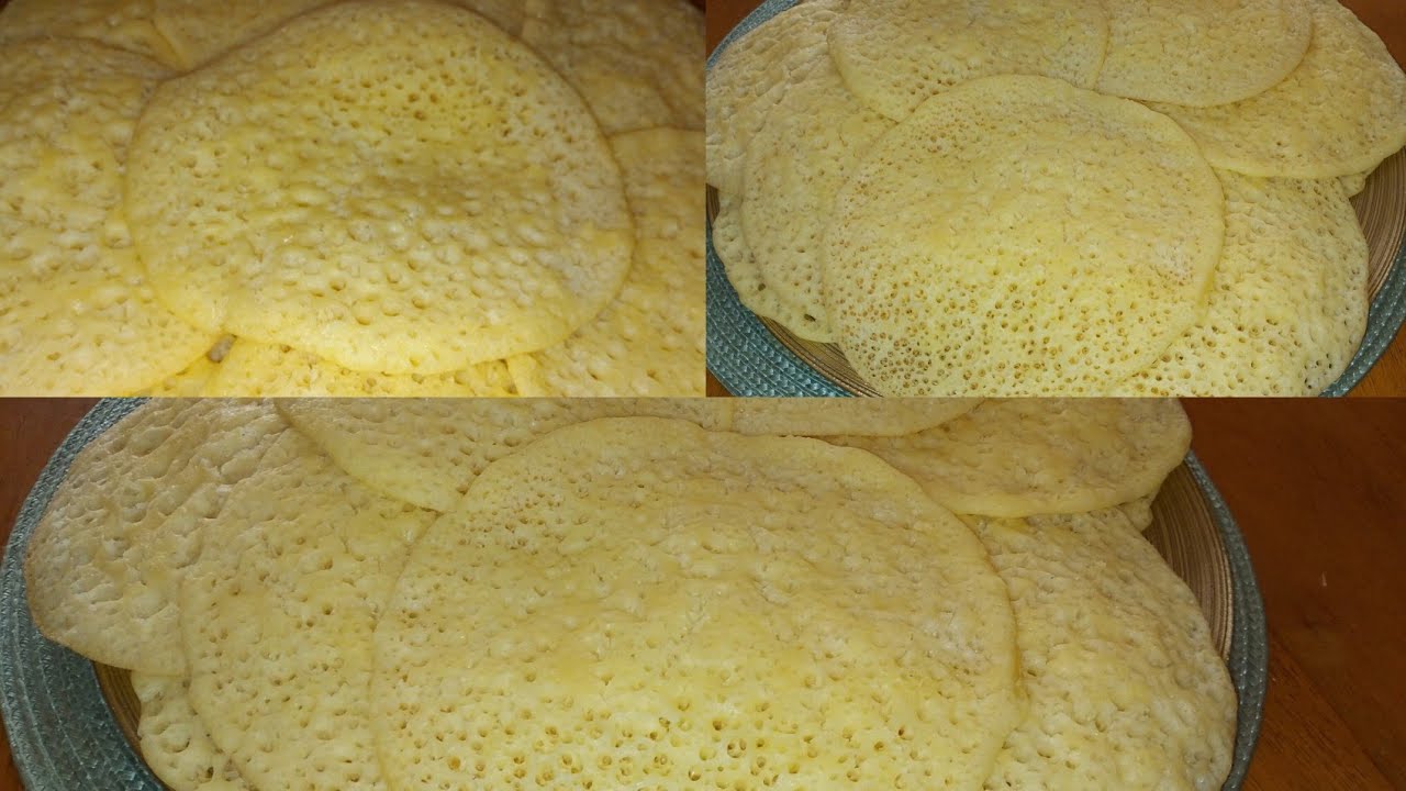 بغرير السميد بدون دقيق كيجي ياسلام 😍يستحق التجربه #شهيوات_مغربية