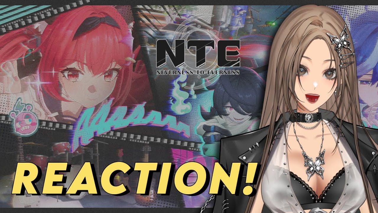 The Goddess VTuber REACTS to NTE Co-Ex Test Trailer | Neverness to Everness