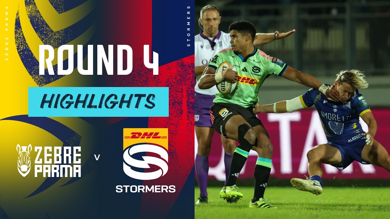 Zebre v DHL Stormers | Highlights | Round 4 | URC 25/26