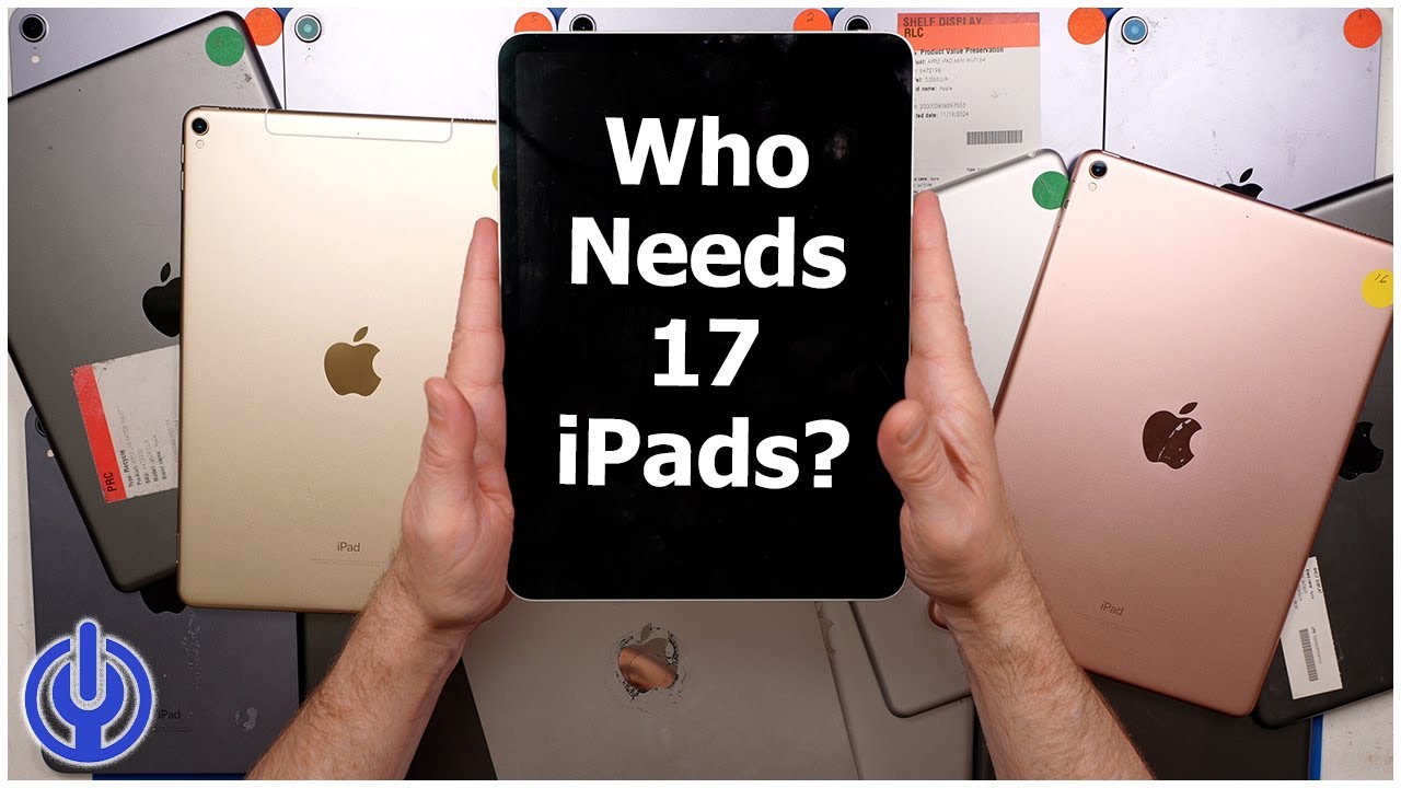 Я купил 17 «сломанных» iPad, починил их, а затем ОТДАЛ!