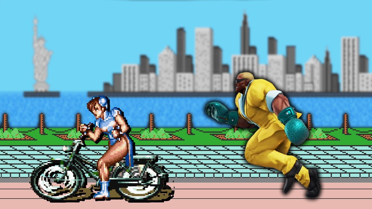 Chun-li gets Balrog in Shape