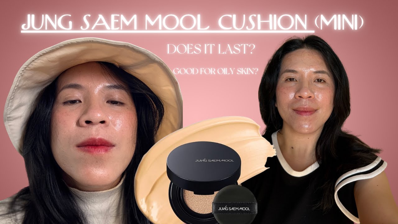 $13 (mini version) Korean cushion Jung Saem Mool Cushion - lasts through the day, good for oily skin