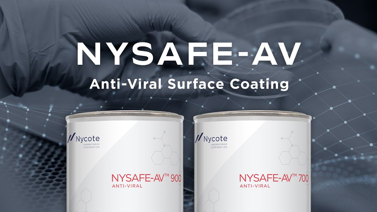 Nysafe-AV 700 & 900 Anti-Viral Surface Coating from Nycote Laboratories Corp.