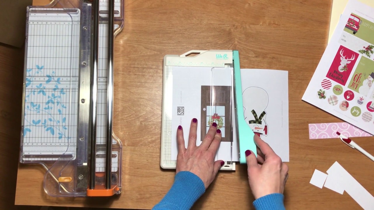 Fiskars Trimmer and We R Memory Keeper Mini Guillotine Cutter Product Review