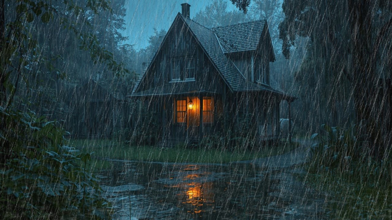 Relaxing Thunderstorm Sounds ⛈️ | Rain Ambience for Sleep, Focus & Relaxation