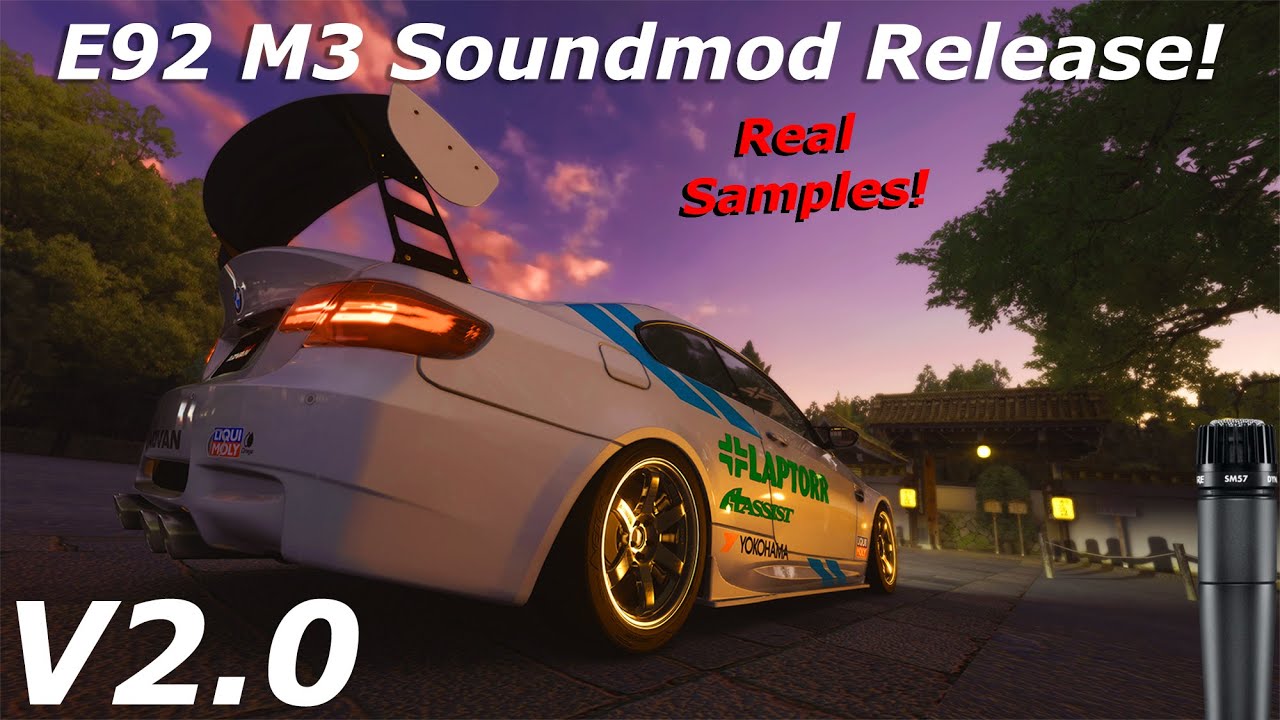 BMW E92 M3 Soundmod Release | Real-life Recordings | V2.0 | Assetto Corsa