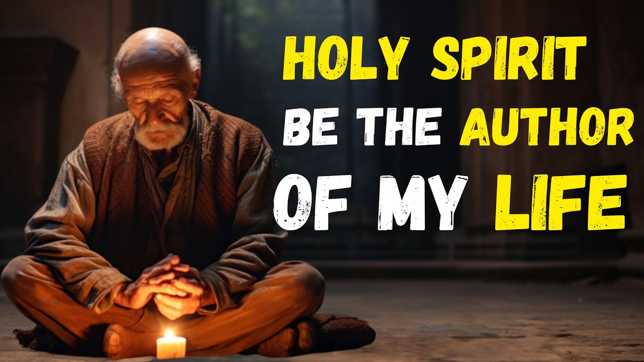 Let the HOLY SPIRIT lead you to SUCCESS and be the AUTHOR of your LIFE