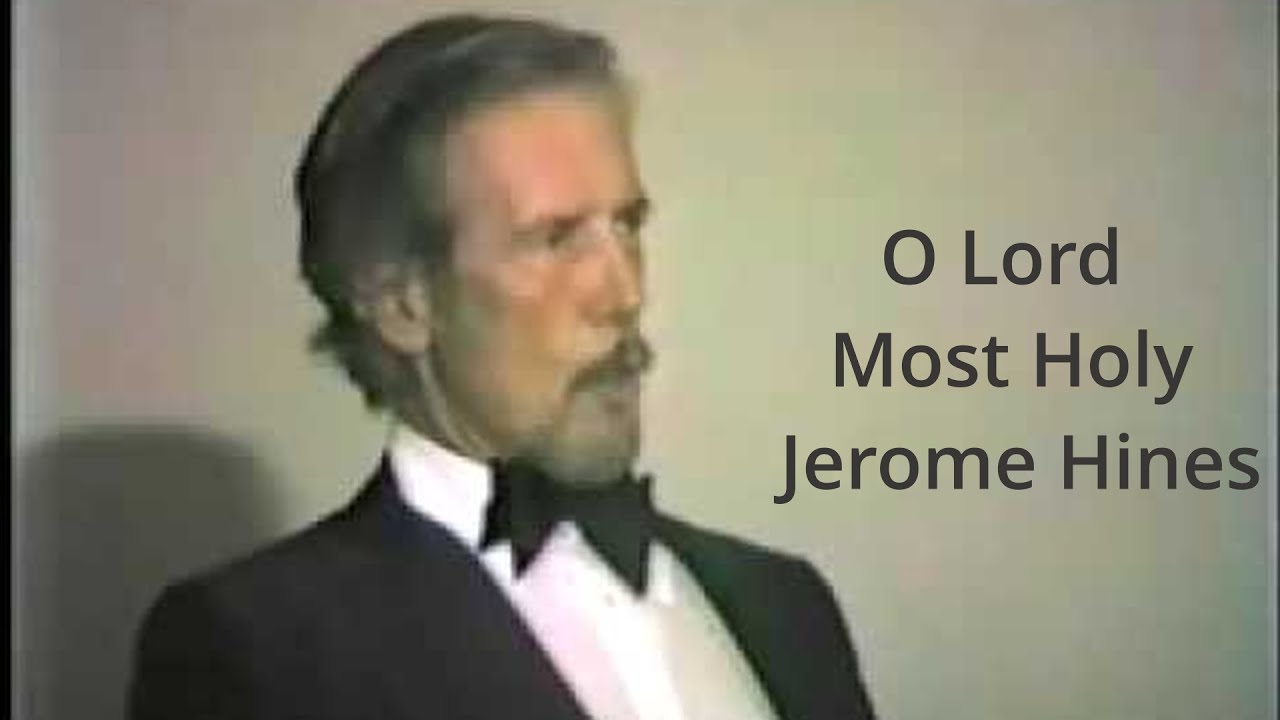 O Lord Most Holy
