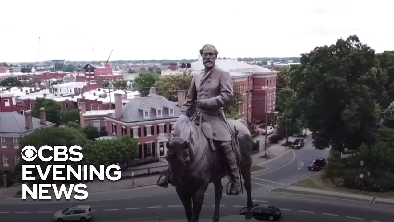 Protesters call for the removal of Confederate monuments