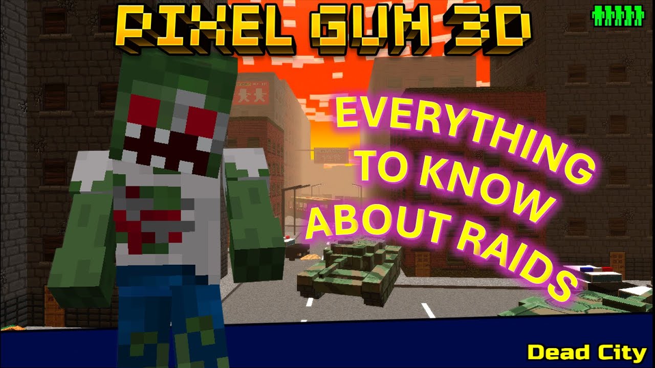 COMPLETE RAID GUIDE!! FASTEST Method - Full Tutorial, EASY XP | Pixel Gun 3D PC