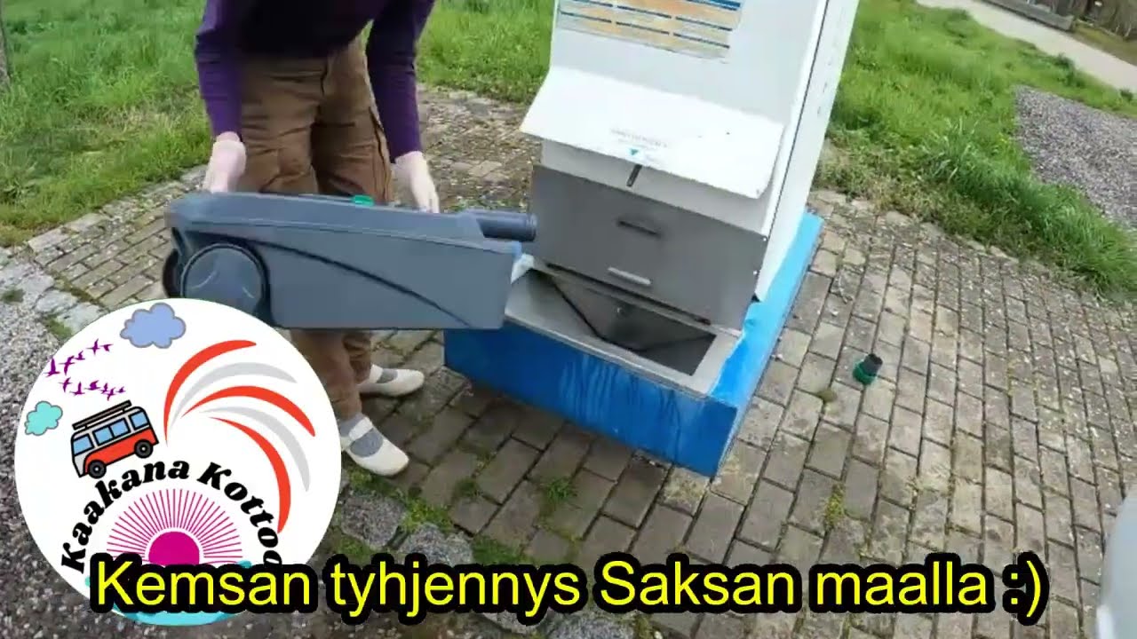 Kemiallisen wc:n tyhjennys Saksan maalla