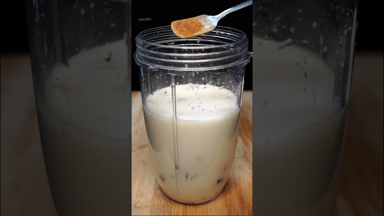 Dates Milk Shake (Sugar free) #shorts #asmr