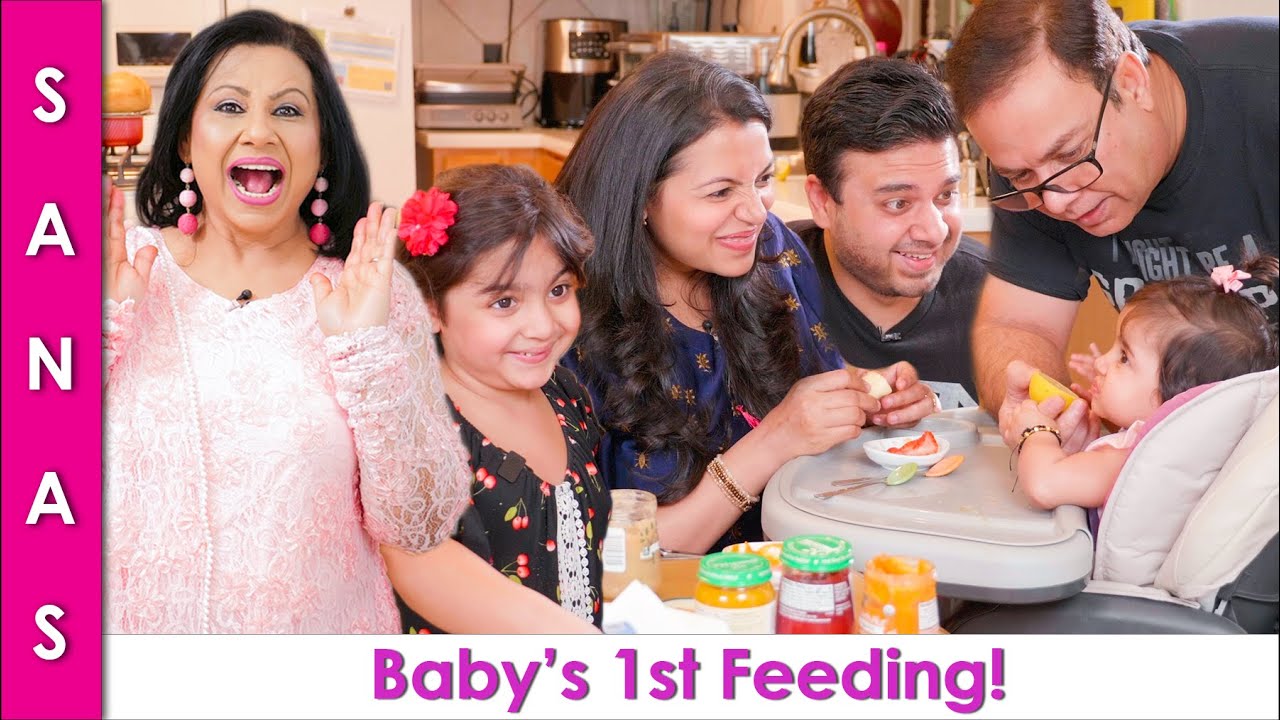Family Feeding Ana for the 1st Time VLOG in Urdu Hindi - SKS