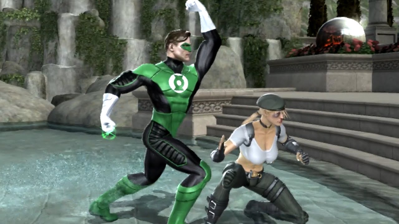 Mortal Kombat vs DC Universe Green Lantern Arcade Mode (Playstation 3)
