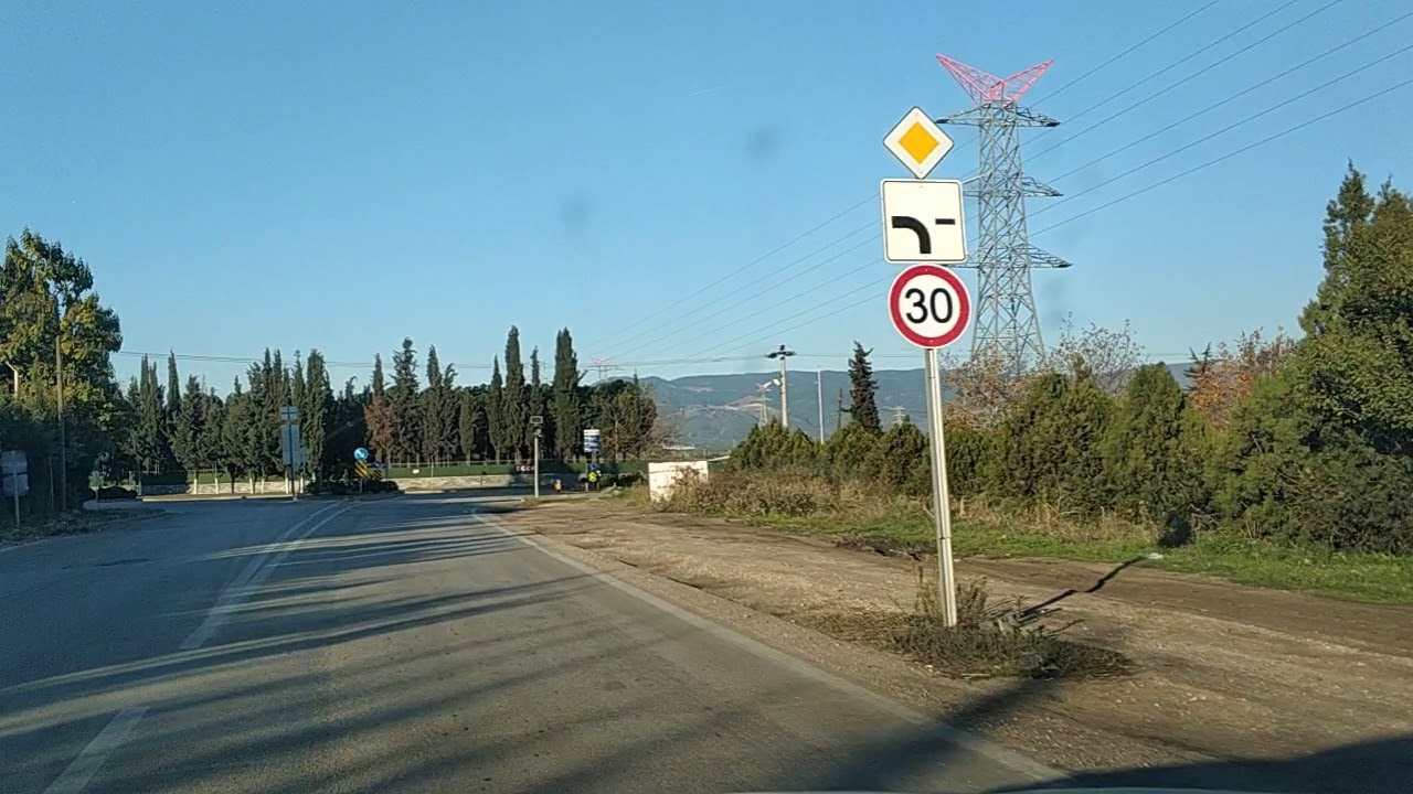 İznik Orhangazi Yalova Yolu