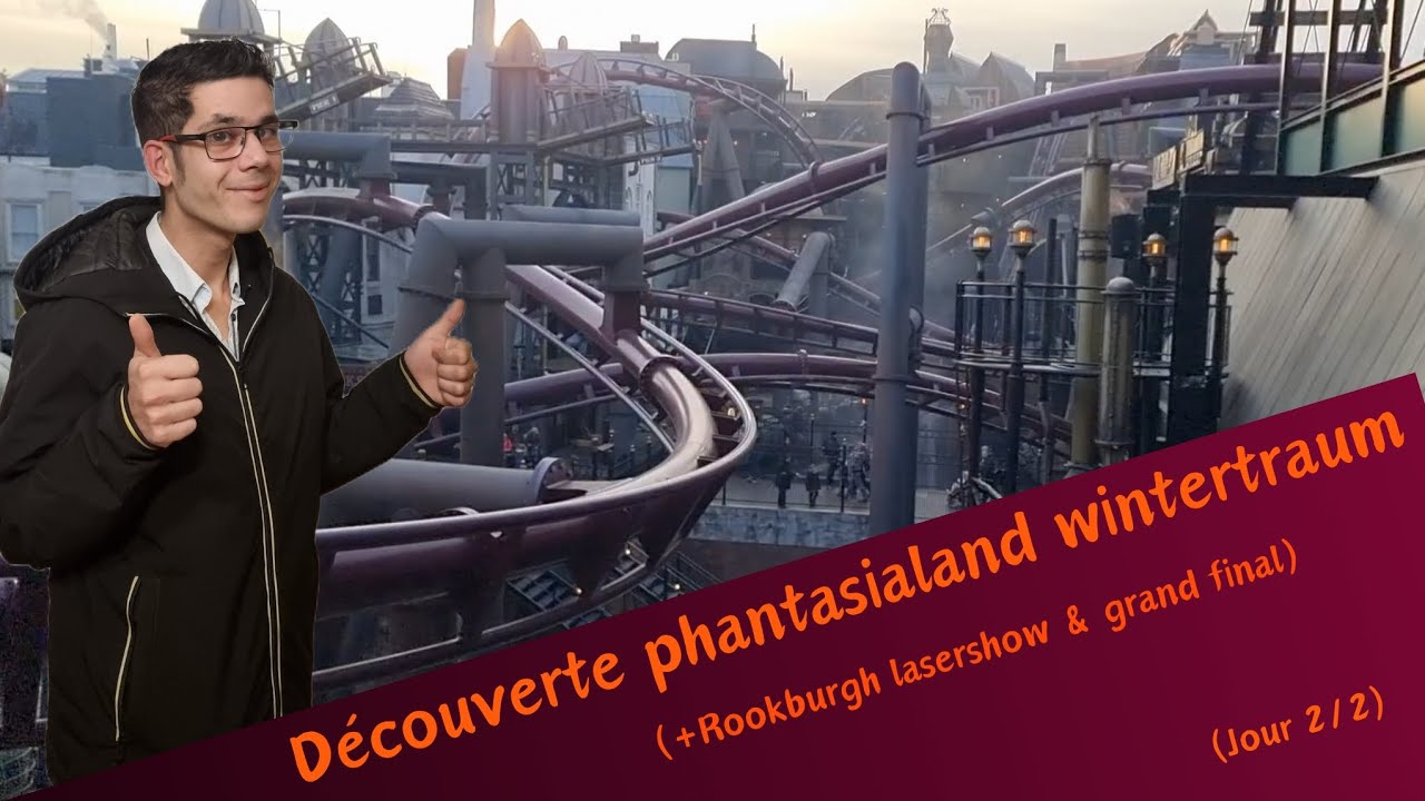 Phantasialand Wintertraum 2023 ,2ème jour (avec le feu d'artifices final 🎉)