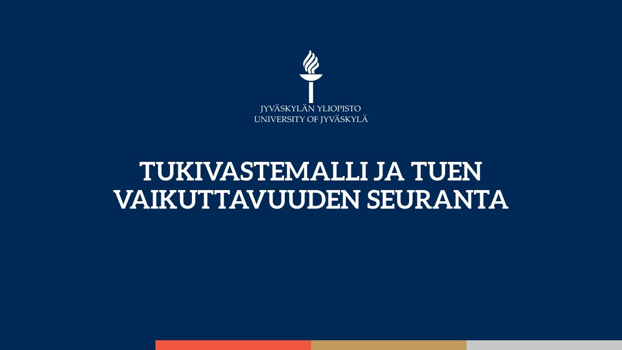 Tukivastemalli ja tuen vaikuttavuuden seuranta