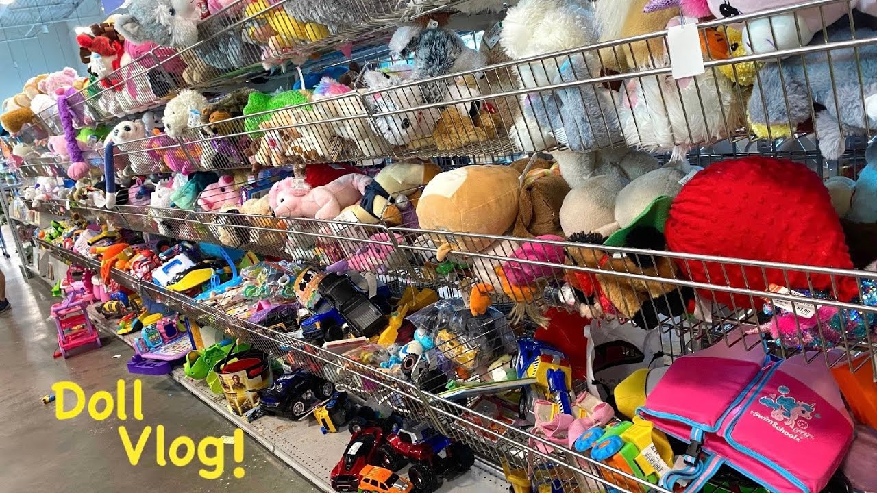 Видеоблог о куклах из секонд-хенда - Texas Thrifting - BARBIE BONANZA!