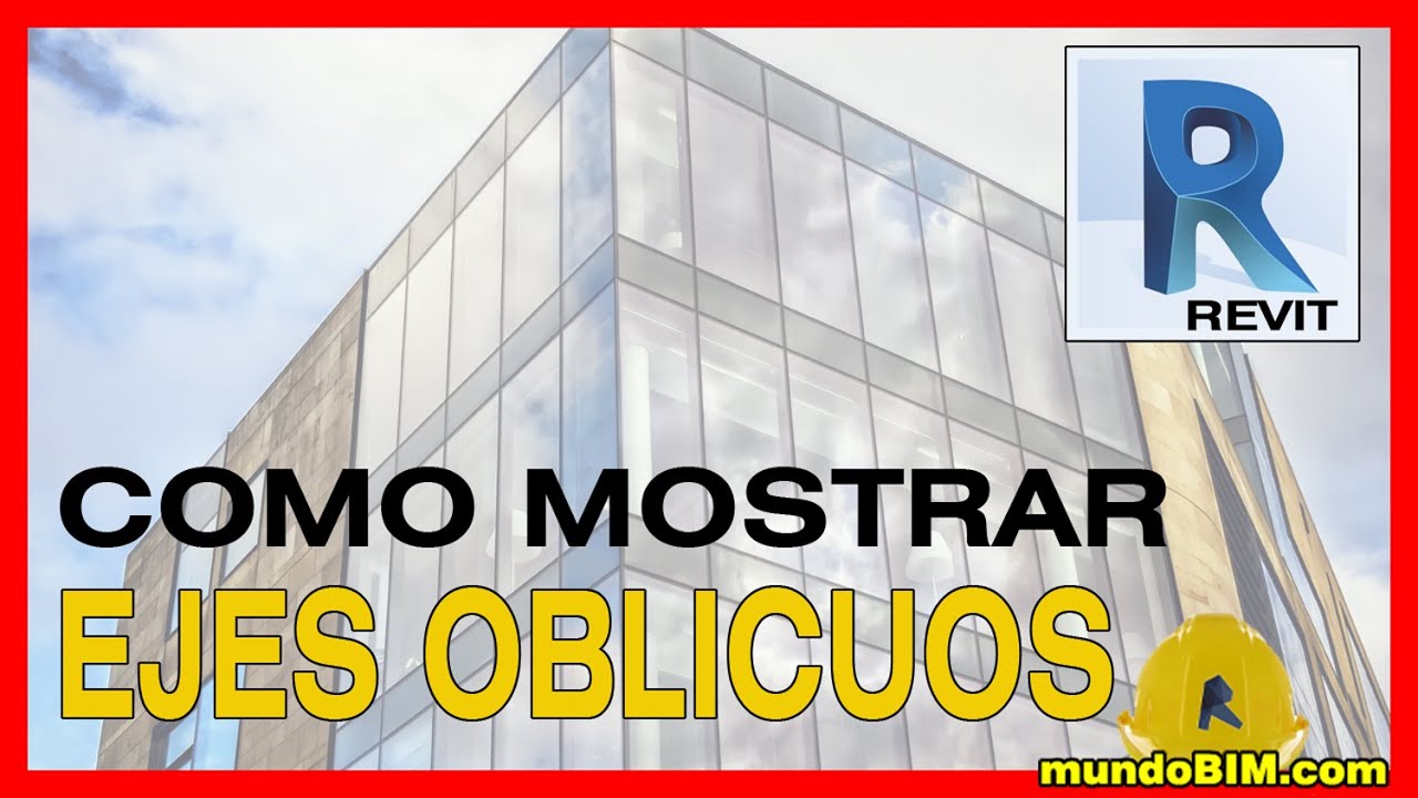 Por qué no aparecen los ejes oblicuos en una elevación?